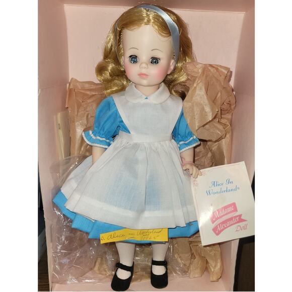 Vintage Alice in Wonderland Madame Alexander Baby Doll NIB - Picture 1 of 6